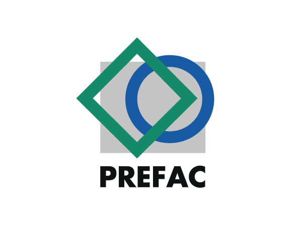 Logo du fournisseur Prefac le spécialiste du moulage béton.