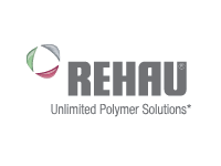 Logo du fournisseur Rehau spécialiste de solutions polymères pour les secteurs du bâtiment et de l'industrie